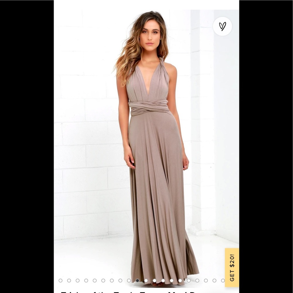 Tricks of the Trade Taupe Maxi